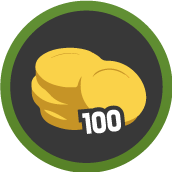 A obtenu 100 GP en faisant du earnincome Earnincome